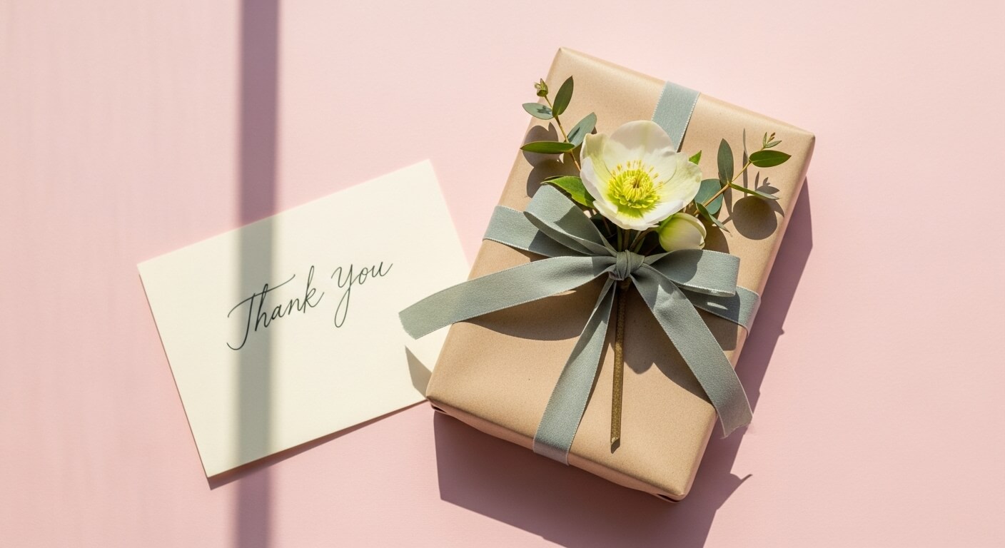 モノより気持ちを贈る｜シンプルなプレゼント選びの工夫