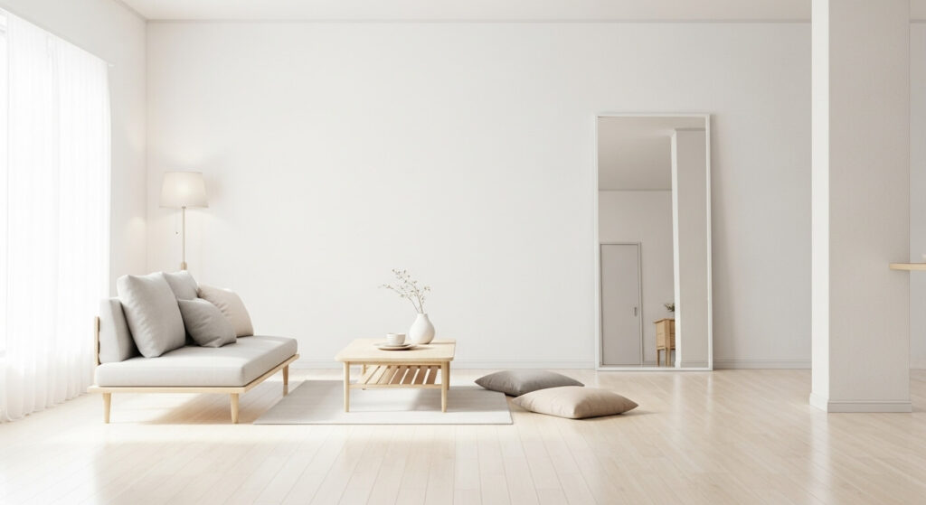 空間を広く見せるための3つの基本ルール