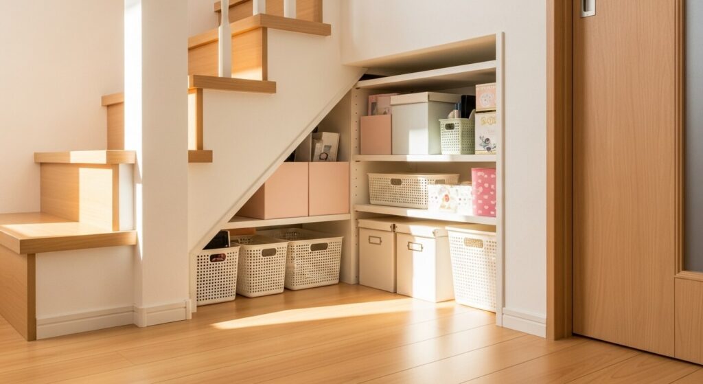 スペースを活かす収納アイデア