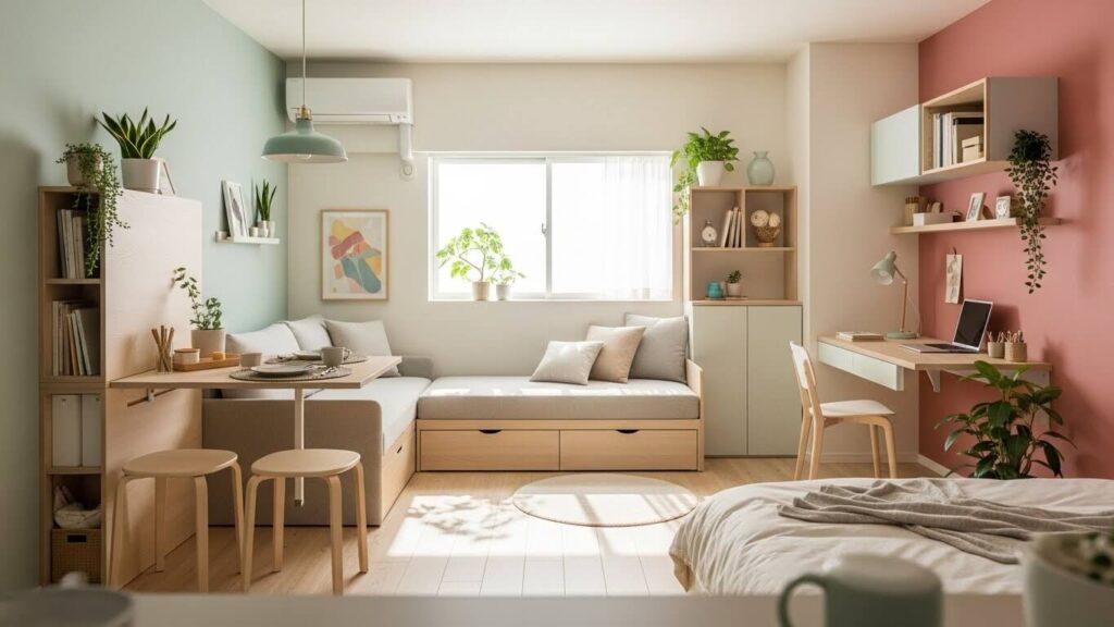 狭い部屋を活かすレイアウトと置き方の工夫