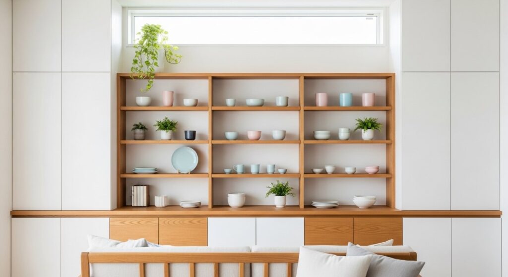 見せる収納と隠す収納の特徴を理解する