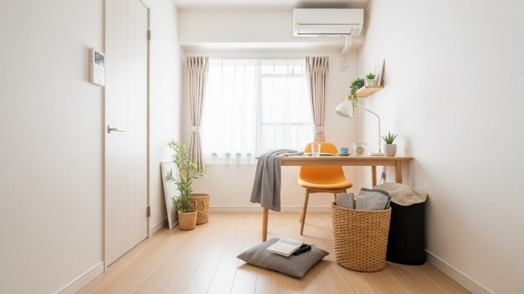 限られたスペースを活かす持ち物の減らし方