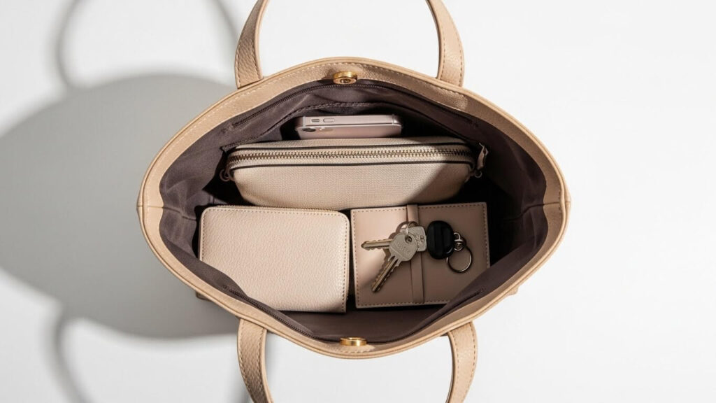 バッグに入れる物を固定化する基本ルール