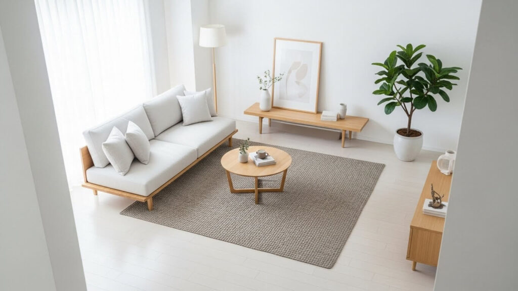 使いやすさを基準にした家具の配置計画