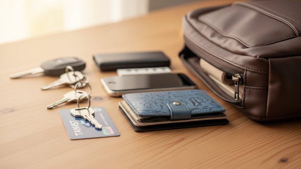 外出動作から逆算するバッグ中身の整理手順