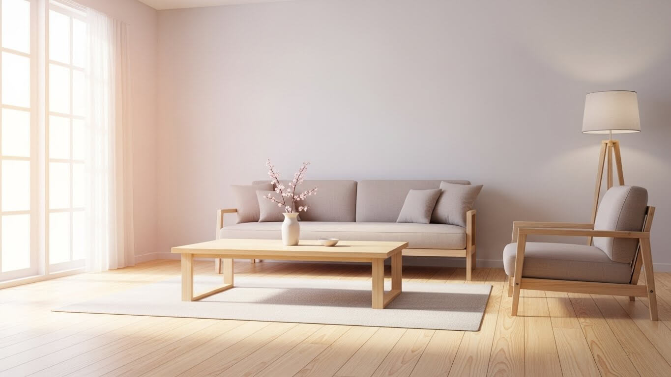 少ない家具で使いやすい部屋に整える配置の基本ステップ