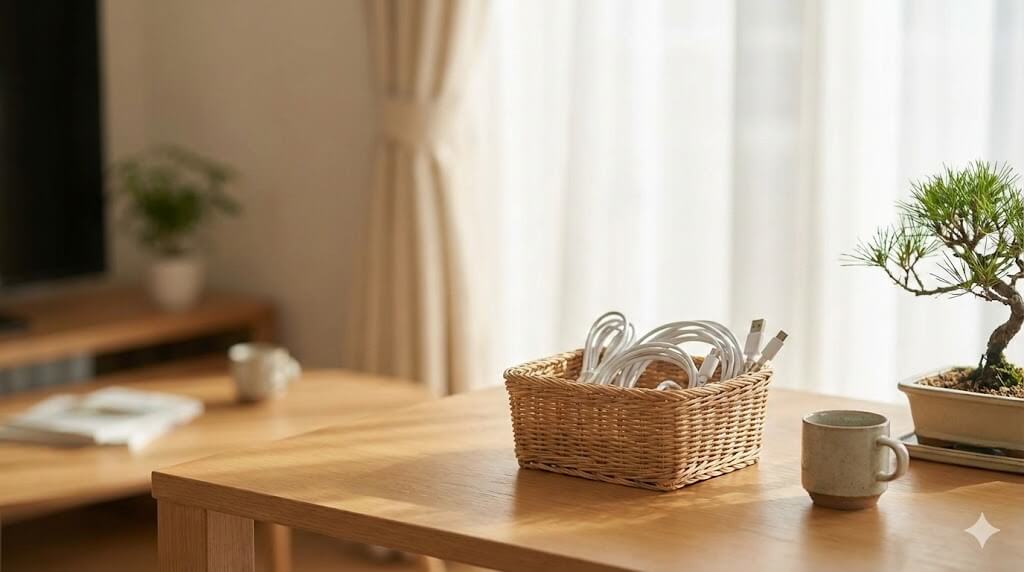 ケーブル類を増やさない整理の進め方｜迷わないまとめ方の手順