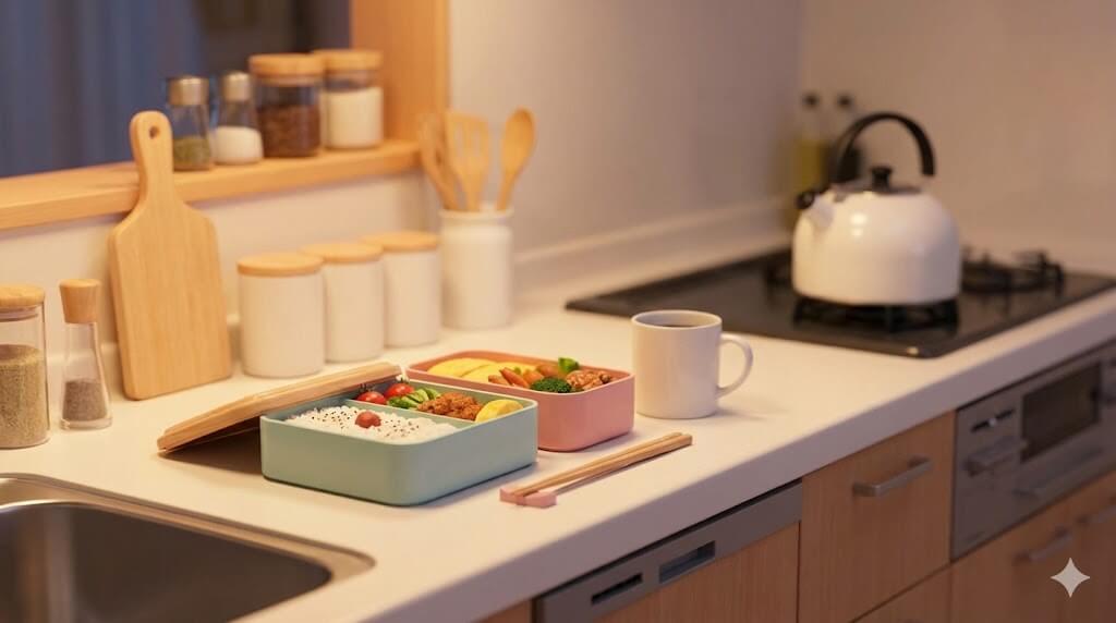 前日の夜に台所で終わらせていること