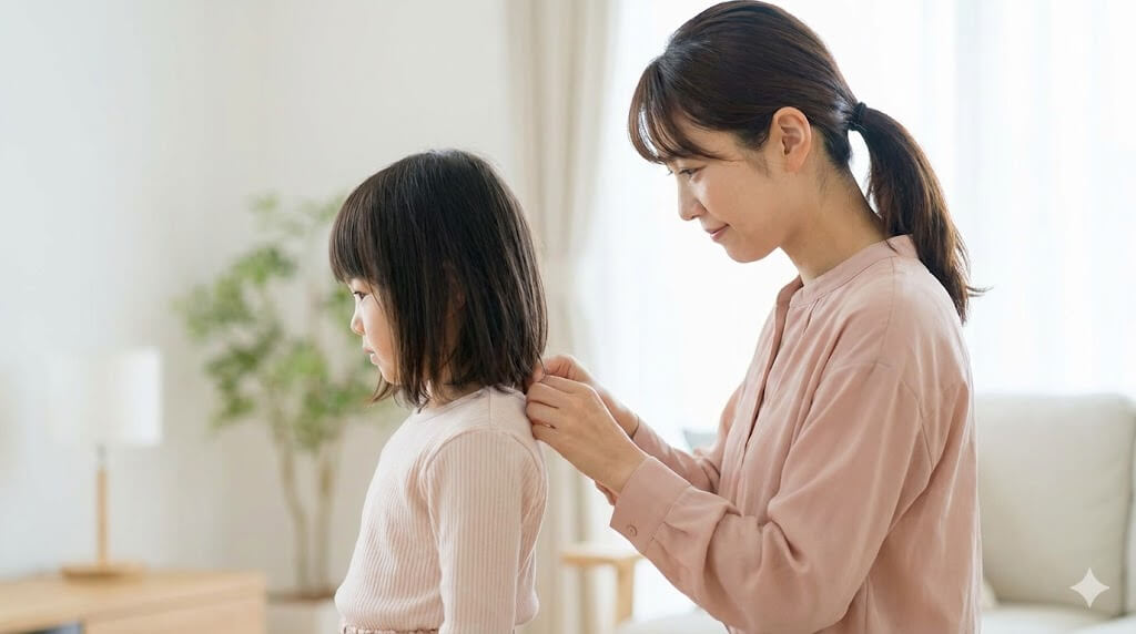 子どもが支度している間の自分の動き