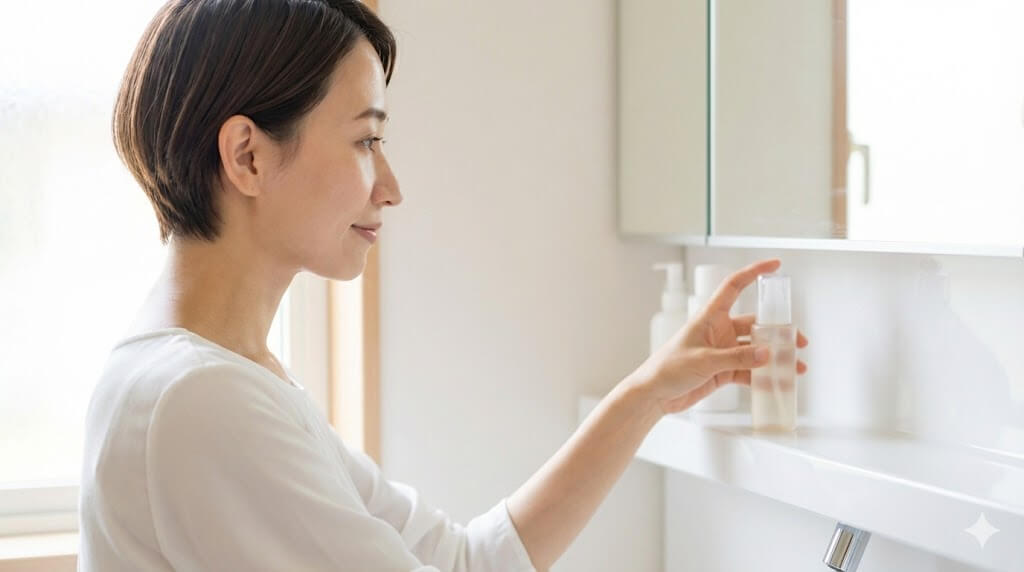 洗面台の上を増やさない配置の決め方