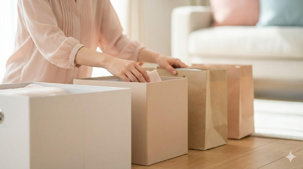 片付けが止まる場面を3つに分けて考える｜どこで迷いが出ているか？