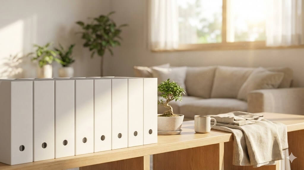 説明書を増やさない整理ルール｜迷わず使える保管のコツ