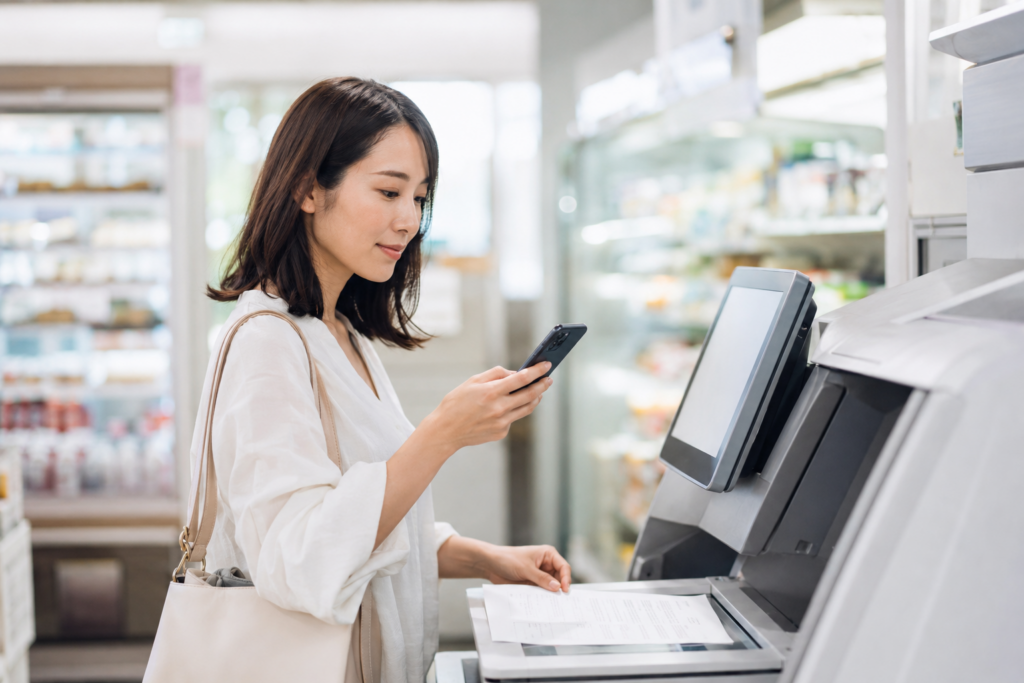 ローソン・ファミマでスキャンしてスマホに保存する手順